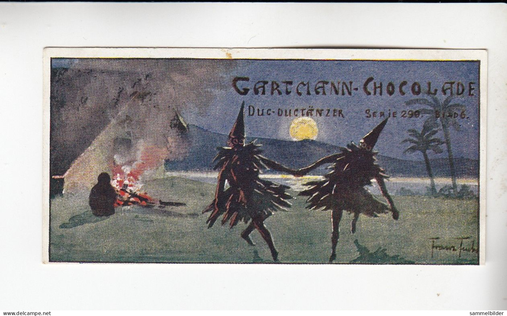 Gartmann  Samoa  Duc - Duc - Tänzer     Serie 299 #6 Von 1909 - Sonstige & Ohne Zuordnung