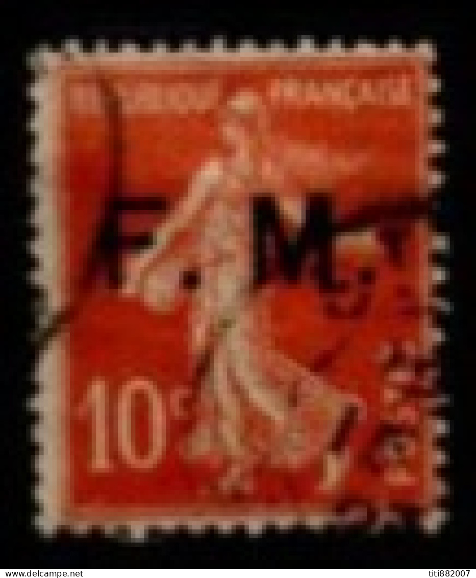 FRANCE    -   Franchise Militaire  -   1906.  Y&T N° 5 Oblitéré. - Francobolli  Di Franchigia Militare