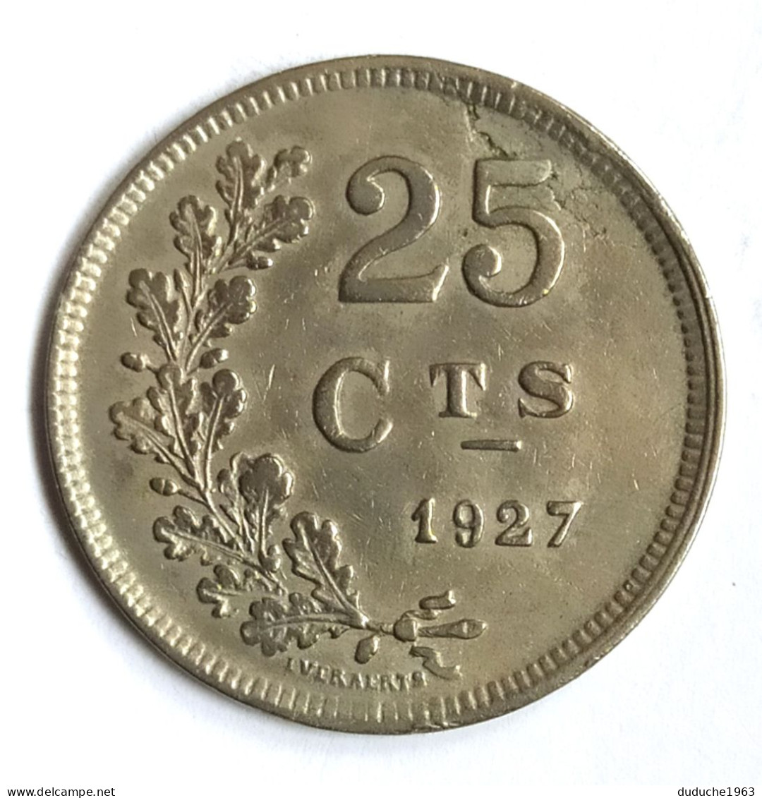 Luxembourg - 25 Centimes 1927 - Luxembourg