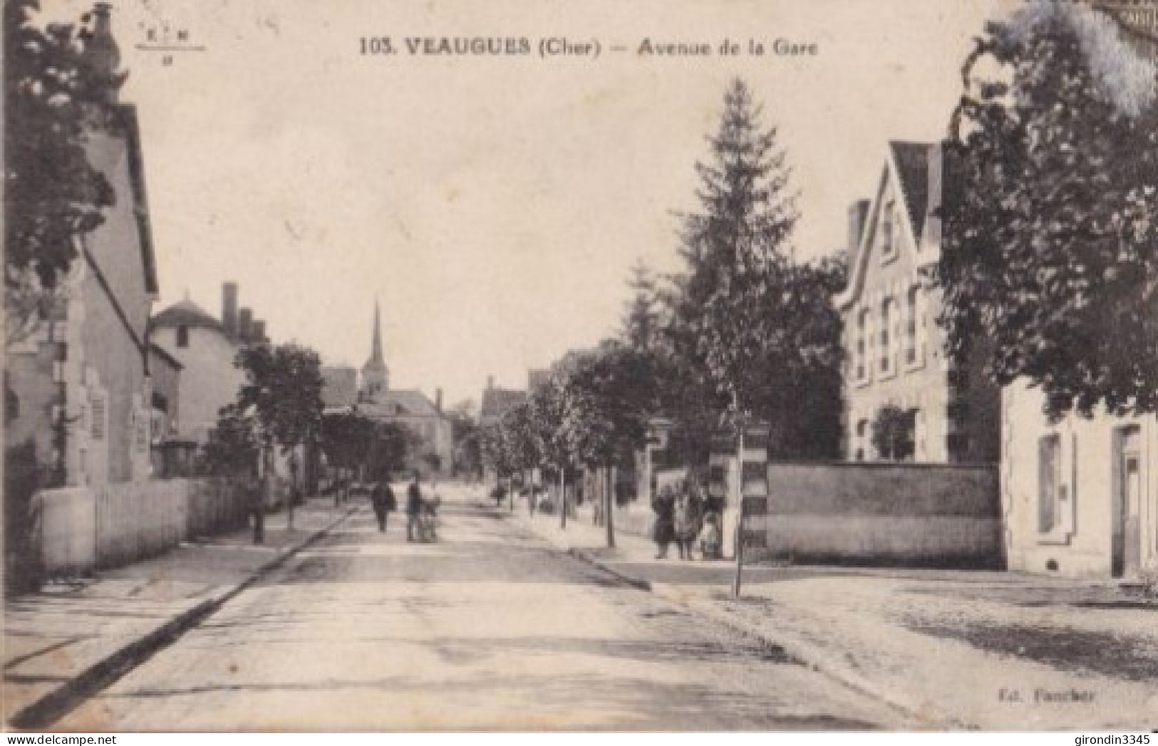 BERRY VEAUGUES Avenue De La Gare - Sonstige & Ohne Zuordnung
