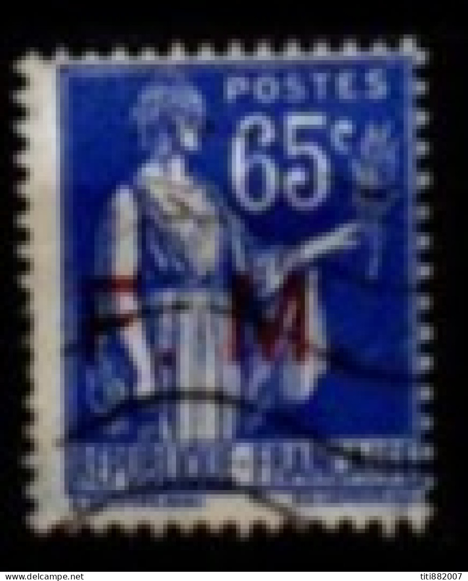 FRANCE    -   Franchise Militaire  -   1937.   Y&T N° 8 Oblitéré. - Timbres De Franchise Militaire