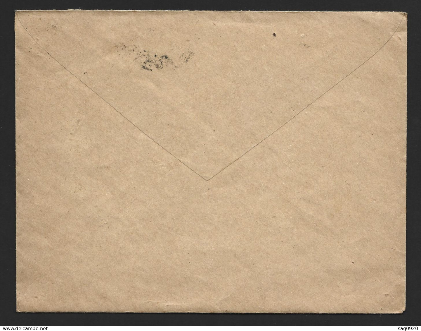 Enveloppe Avec Marque 16E CORPS D4ARMEE HOP.TEMP.N°33 CETTE - WW I