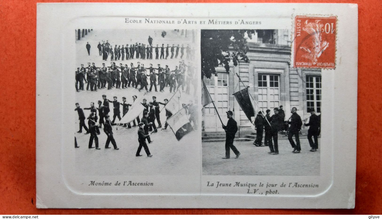 CPA (49) Angers.Gadz'arts. Ecole Nationale D'Arts Et Métiers. Monôme De L'Ascension Et La Jeune Musique. (5A.n°619) - Angers