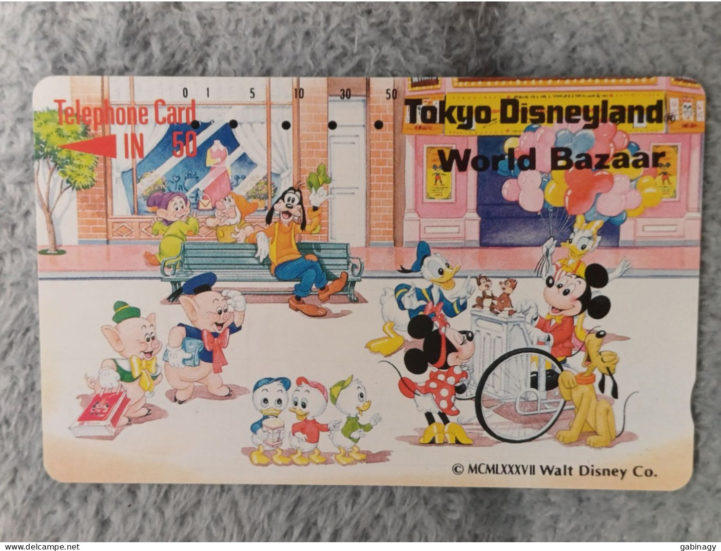 DISNEY - JAPAN - H150 - WORLD BAZAAR - 110-33220 - Disney
