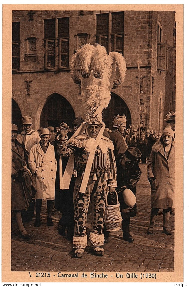 21213 Carnaval De Binche.--Un Gille (1930) - Binche