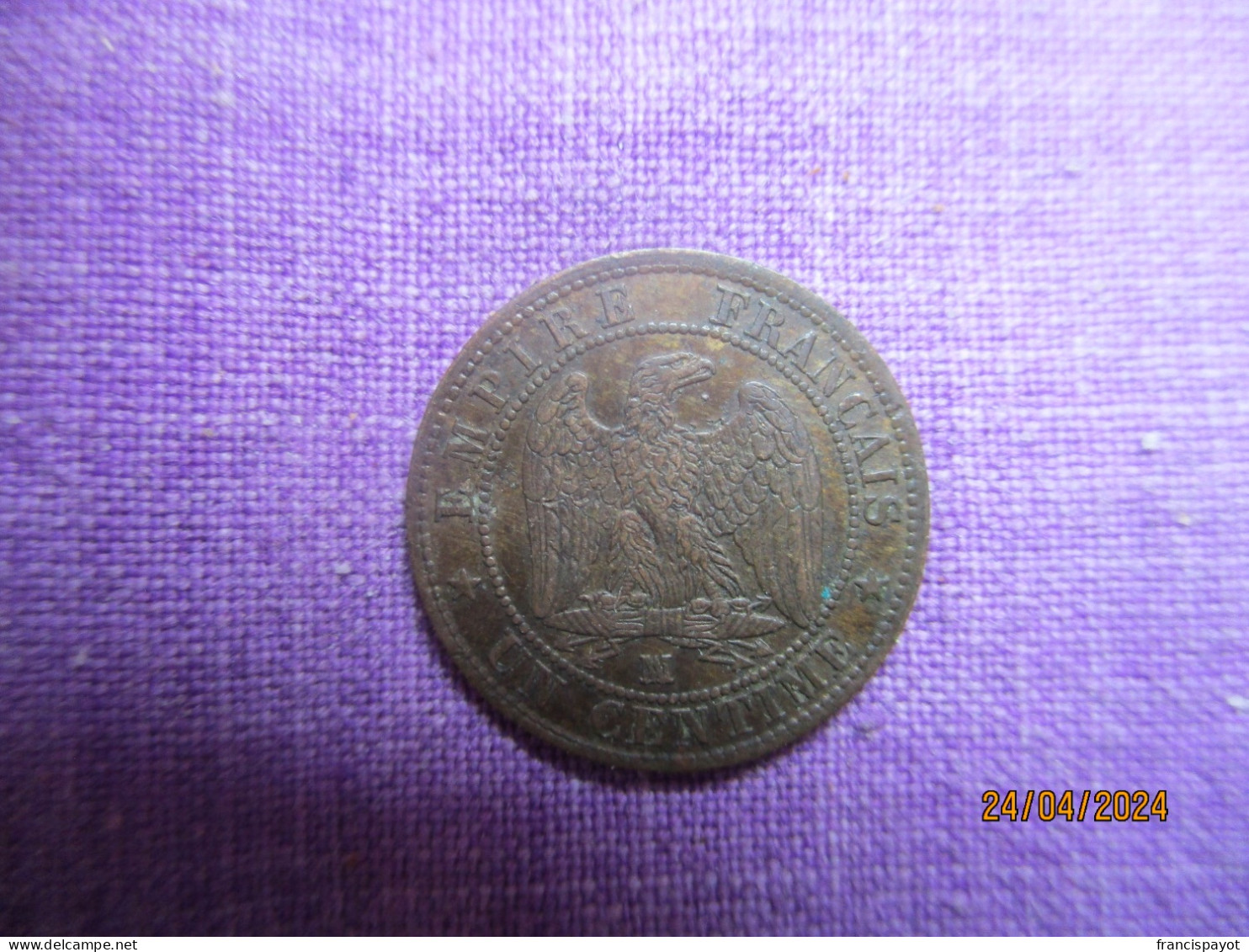 1 Centime 1854 MA - 1 Centime