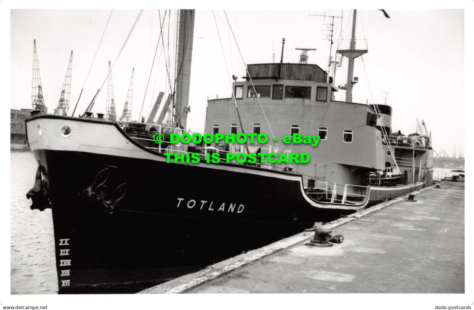 R537141 British M. V. Totland. Built 1952. In Royal Victoria Deck. London - Other & Unclassified