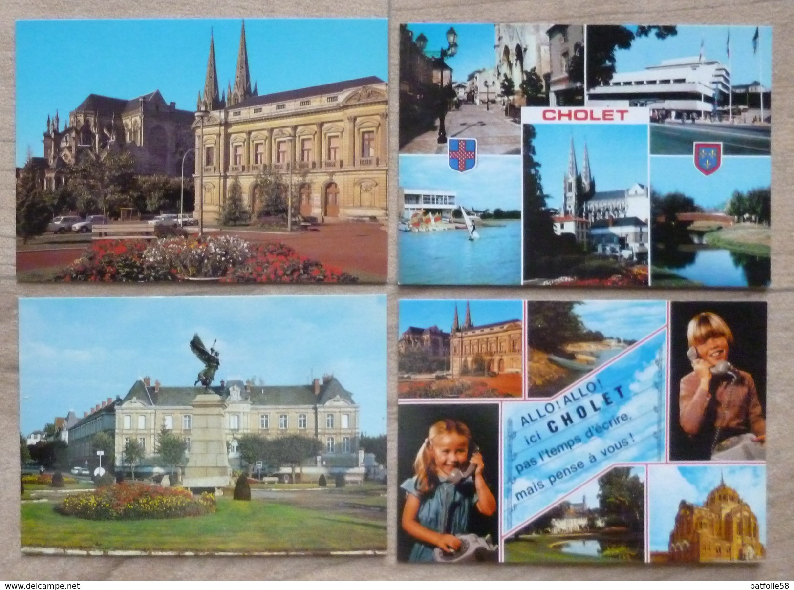 CHOLET (49).LOT DE 18 CARTES.VOIR DETAILS ET PHOTOS ANNONCE SVP. - Cholet