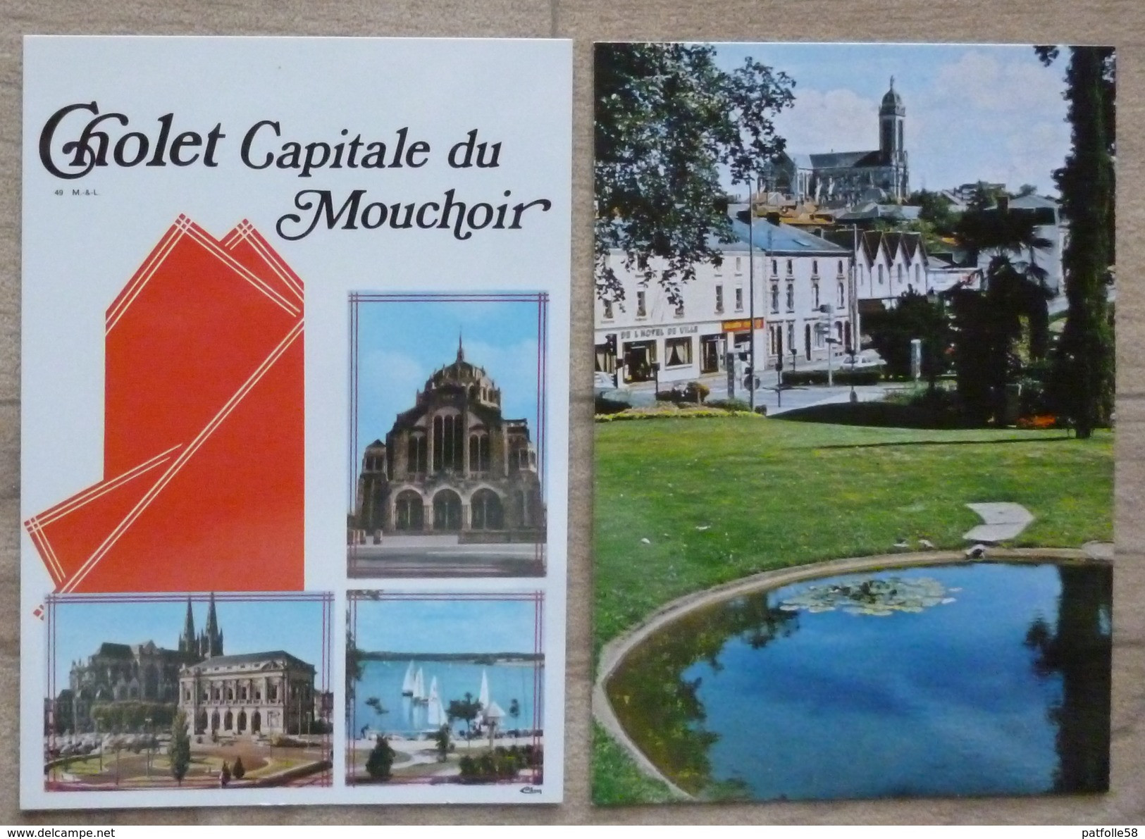 CHOLET (49).LOT DE 18 CARTES.VOIR DETAILS ET PHOTOS ANNONCE SVP. - Cholet