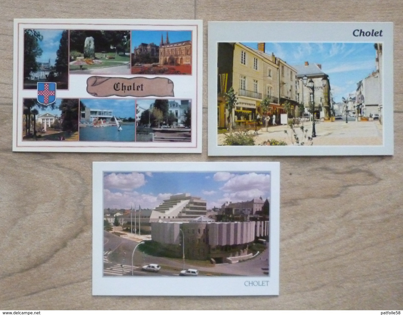 CHOLET (49).LOT DE 18 CARTES.VOIR DETAILS ET PHOTOS ANNONCE SVP.