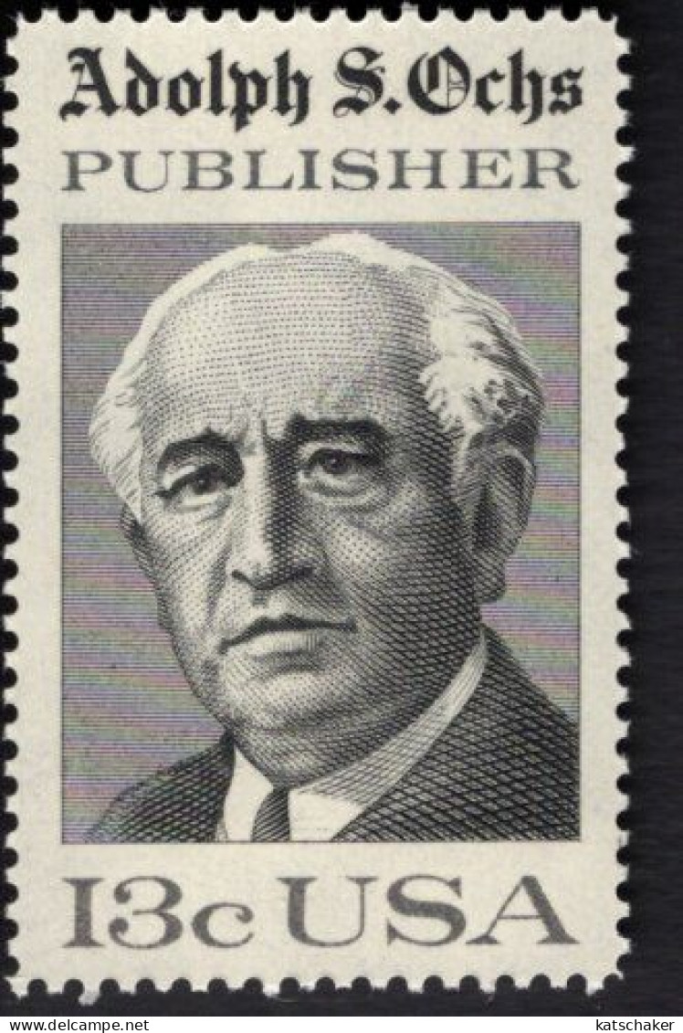 202325079 1976 SCOTT 1700  (XX) POSTFRIS MINT NEVER HINGED - ADOLPH S OCHS PUBLISHER - Ungebraucht