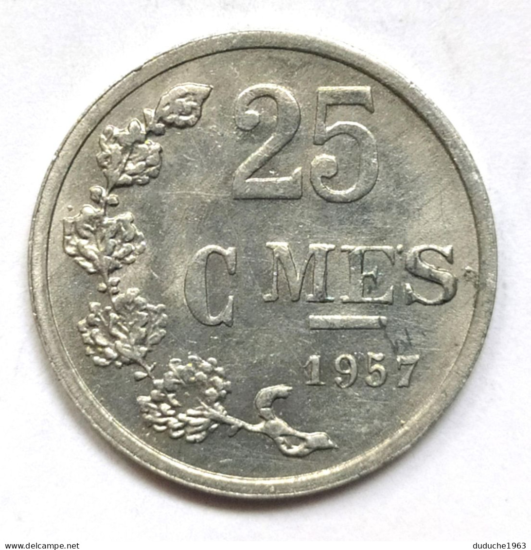 Luxembourg - 25 Centimes 1957 - Luxembourg
