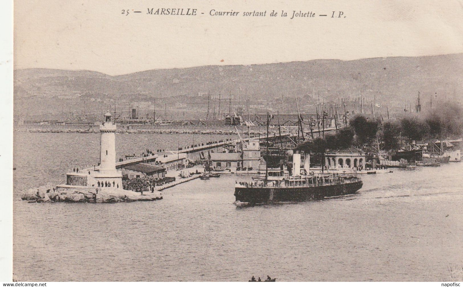 13-Marseille Courrier Sortant De La Joliette - Joliette