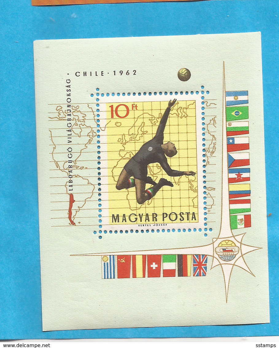 UNGARN  7-13  AUSVERKAUF UNGARN UNGHERIA   JETZ KAUFEN  BRIEFMARKEN  FUER SAMMLUNG-GUTE QUALITAET  MNH - 1962 – Chile