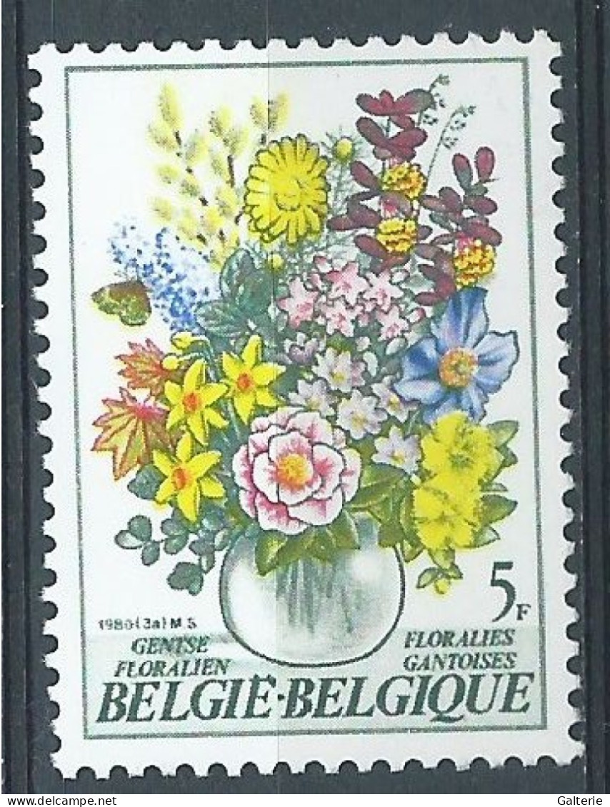 BELGIQUE - Neufs 1980 - Cob N° 1966- Floralies Gantoise - Neufs