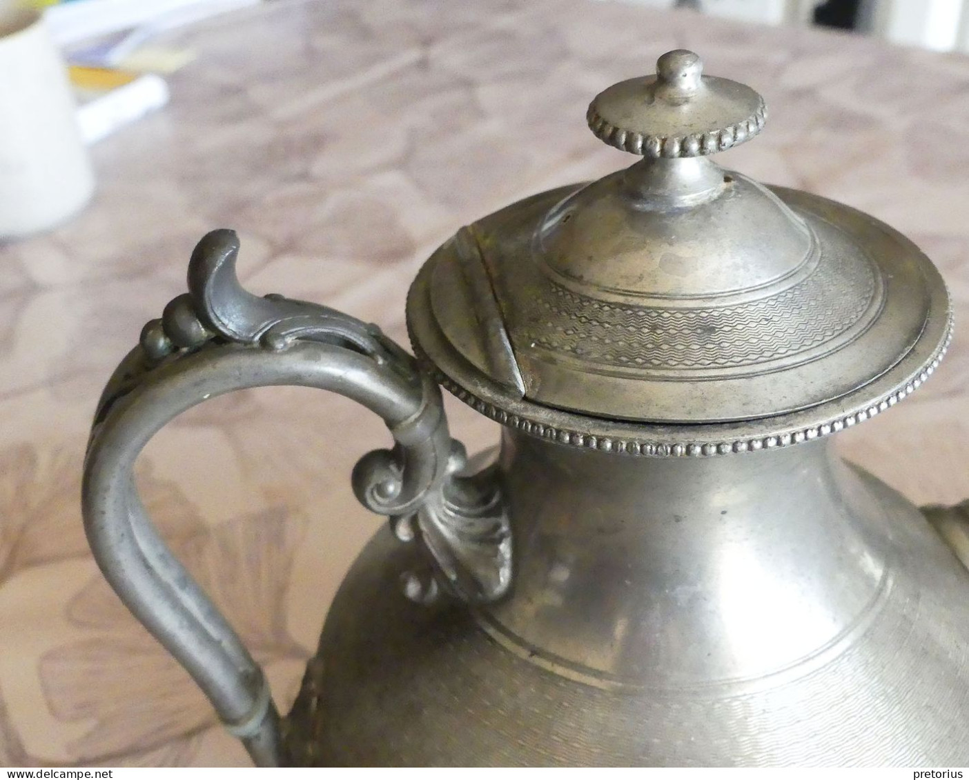 THEIERE VINTAGE - JAMES DIXON & SONS SHEFFIELD - ÉPOQUE VICTORIENNE - VICTORIAN TEAPOT - Silverware