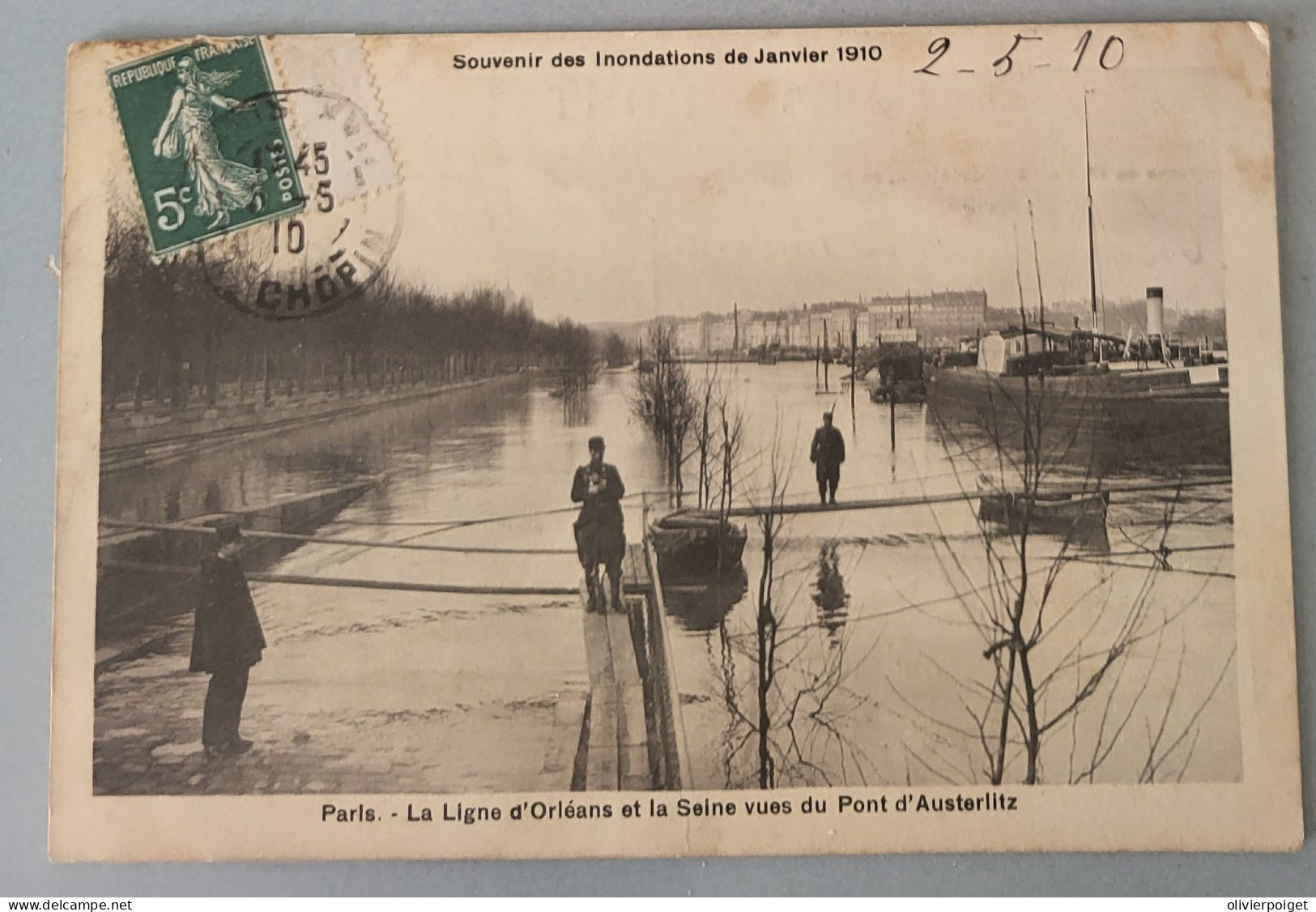 DPT 75 - Paris - La Ligne D' Orléans Et La Seine - Non Classés