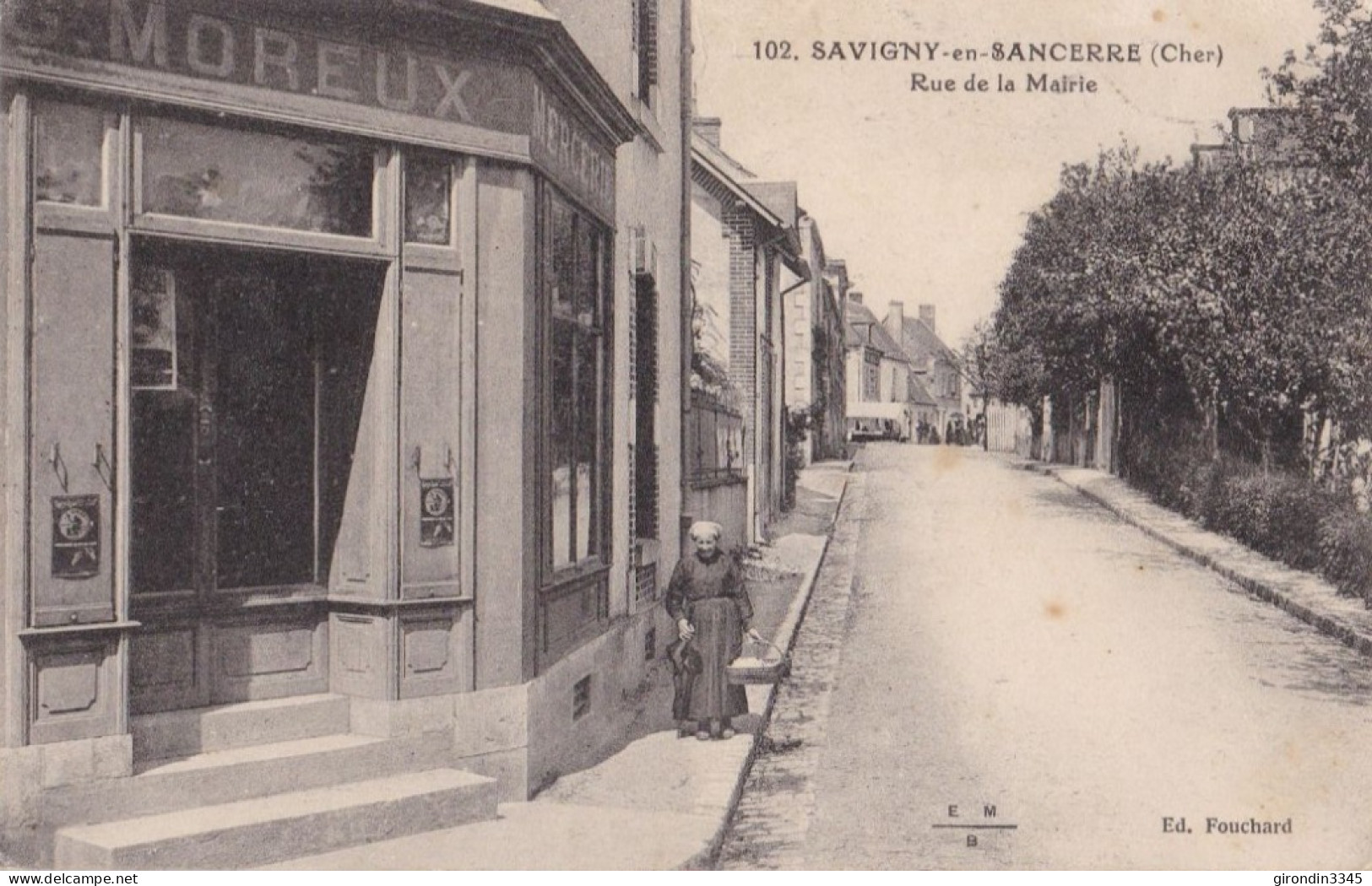 BERRY SAVIGNY EN SANCERRE Rue De La Mairie - Sonstige & Ohne Zuordnung