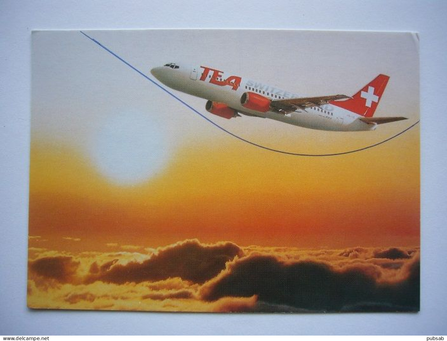 Avion / Airplane / TEA / Boeing 737-3MB / Registered As HB-IIA - 1946-....: Era Moderna