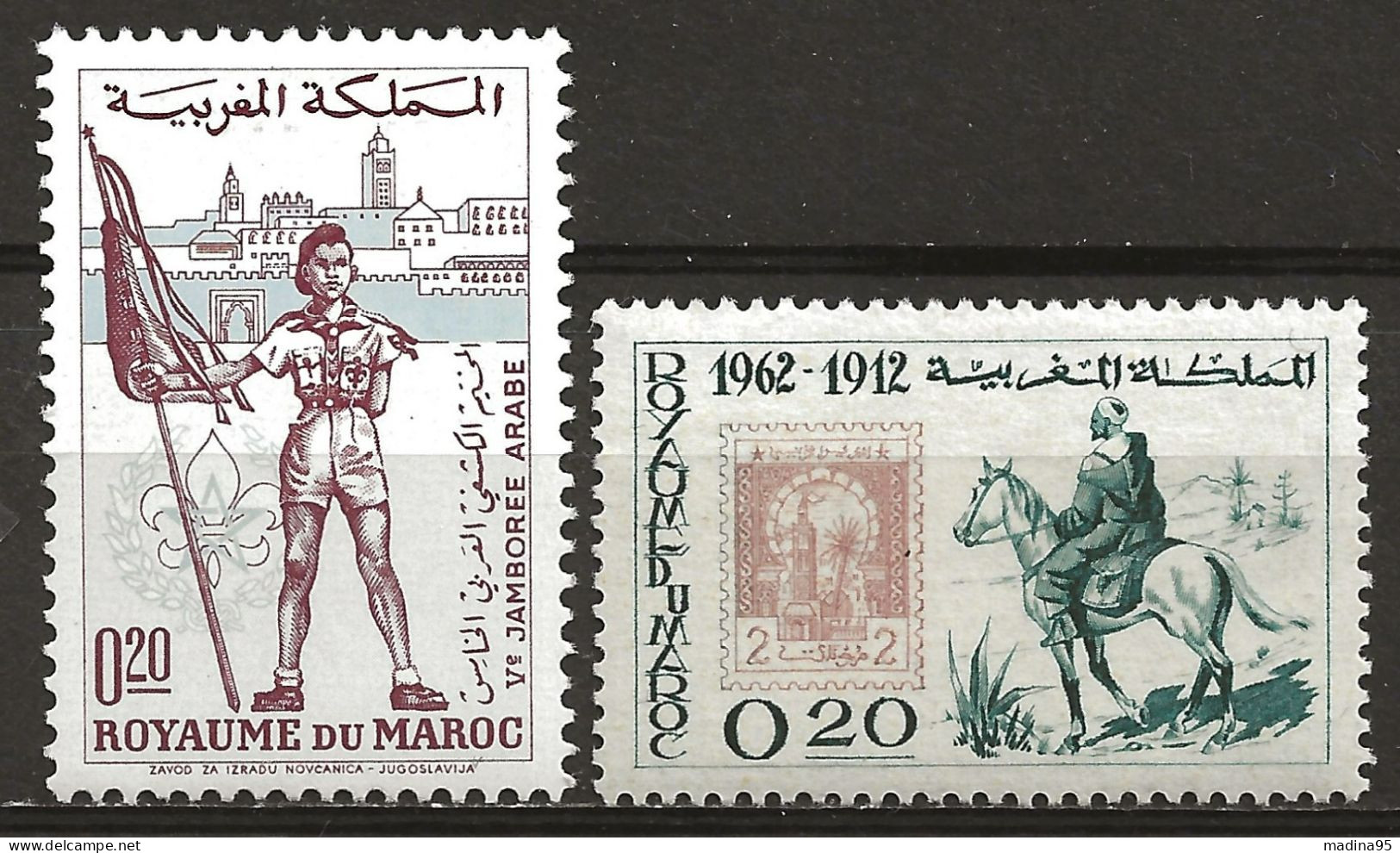 MAROC: **, N° YT 445 Et 450, TB - Maroc (1956-...)