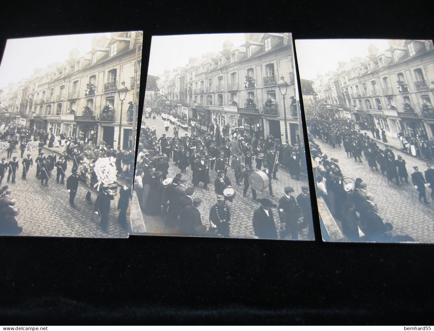 Dieppe Rue De La Barre 5 Cpa Foto Carte Postale 2.ième Guerre Mondiale - Dieppe