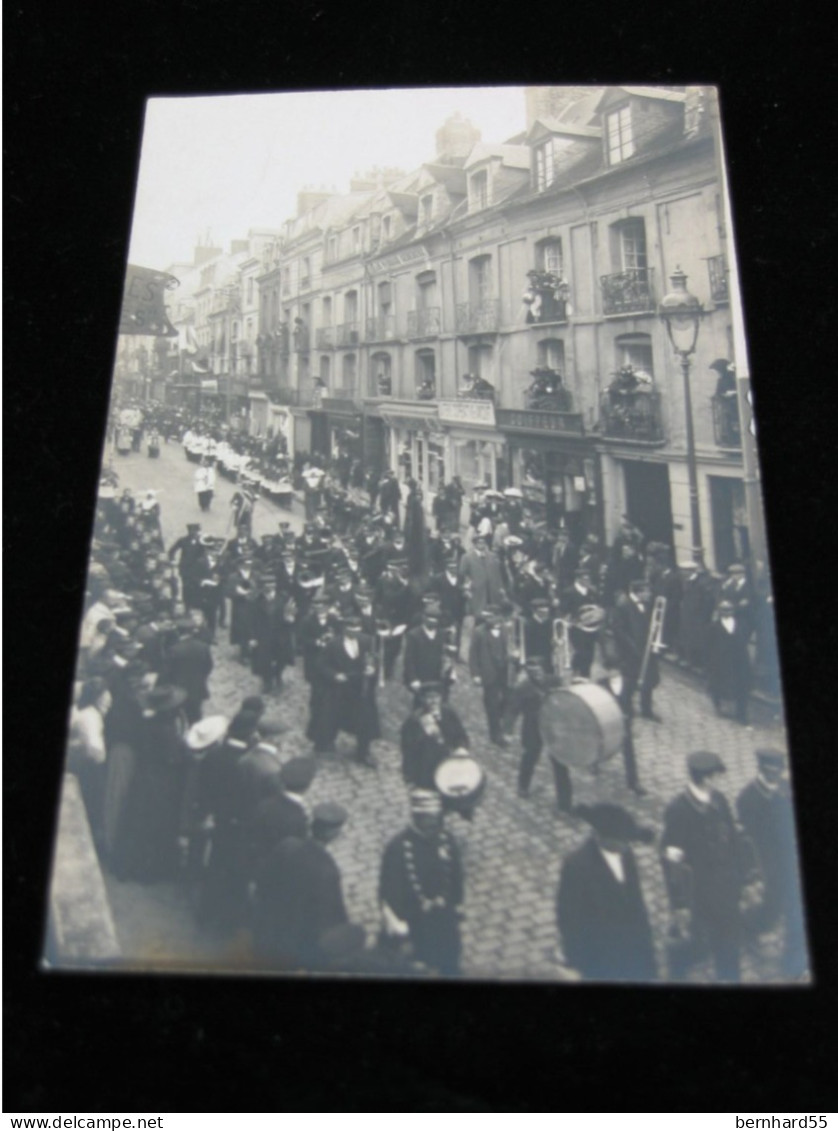 Dieppe Rue de la Barre 5 cpa Foto carte postale 2.ième guerre mondiale