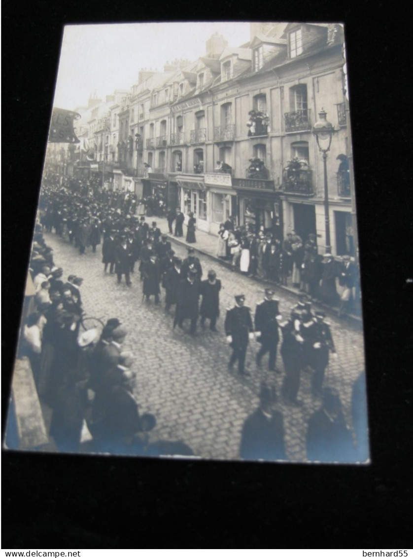 Dieppe Rue de la Barre 5 cpa Foto carte postale 2.ième guerre mondiale