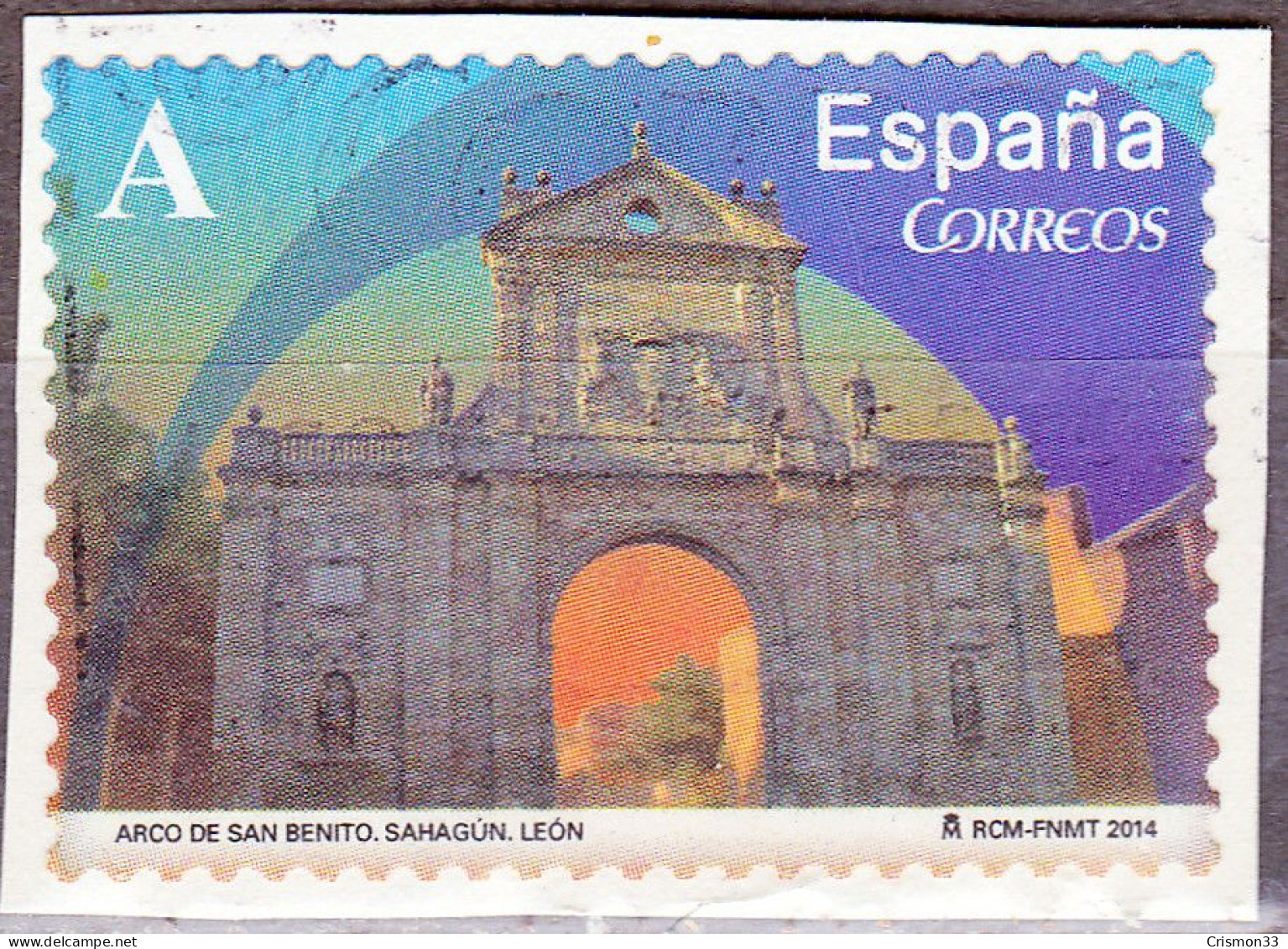 2014 - ESPAÑA - ARCO DE SAN BENITO - SAHAGUN - LEON - EDIFIL 4841 - Oblitérés