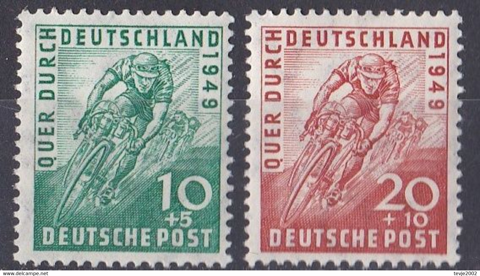 All. Besetzung Bizone - Mi.Nr. 106 - 107 - Postfrisch MNH - Mint