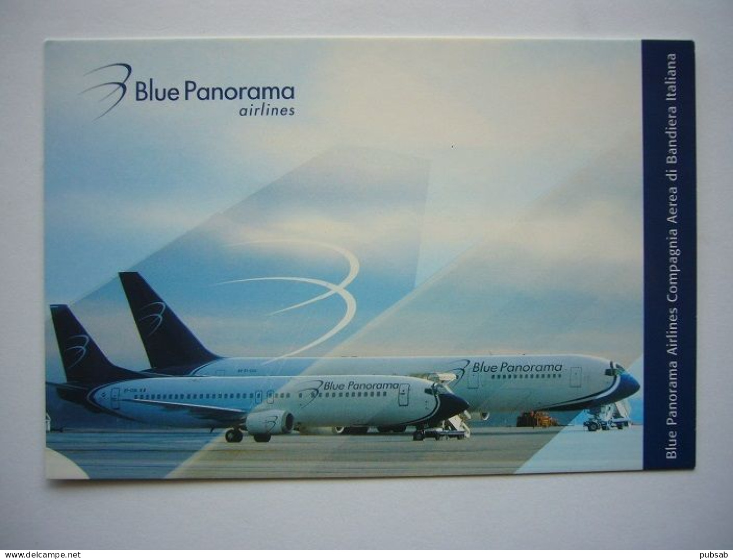 Avion / Airplane / BLUE PANORAMA AIRLINES / Boeing 737-300 & B767-300ER  / Airline Issue - 1946-....: Era Moderna