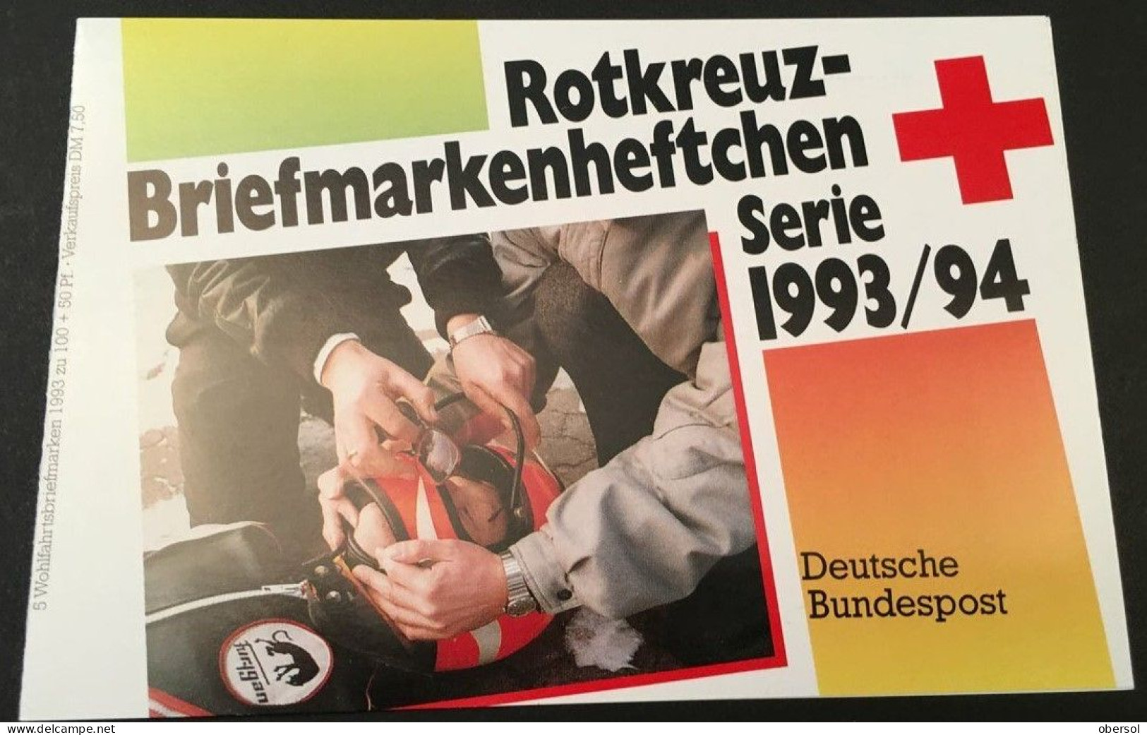 Germany Bund RedCross 1993,1994 Complete Booklet 100+50 MNH RR - Neufs
