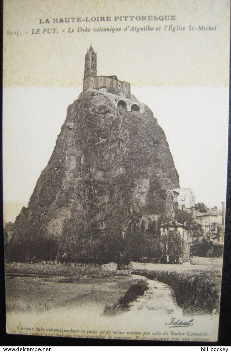 CPA Années 1920 LE PUY-EN-VELAY  Le Dyke Volcanique Église Saint-Michel - Comme Neuve - Le Puy En Velay