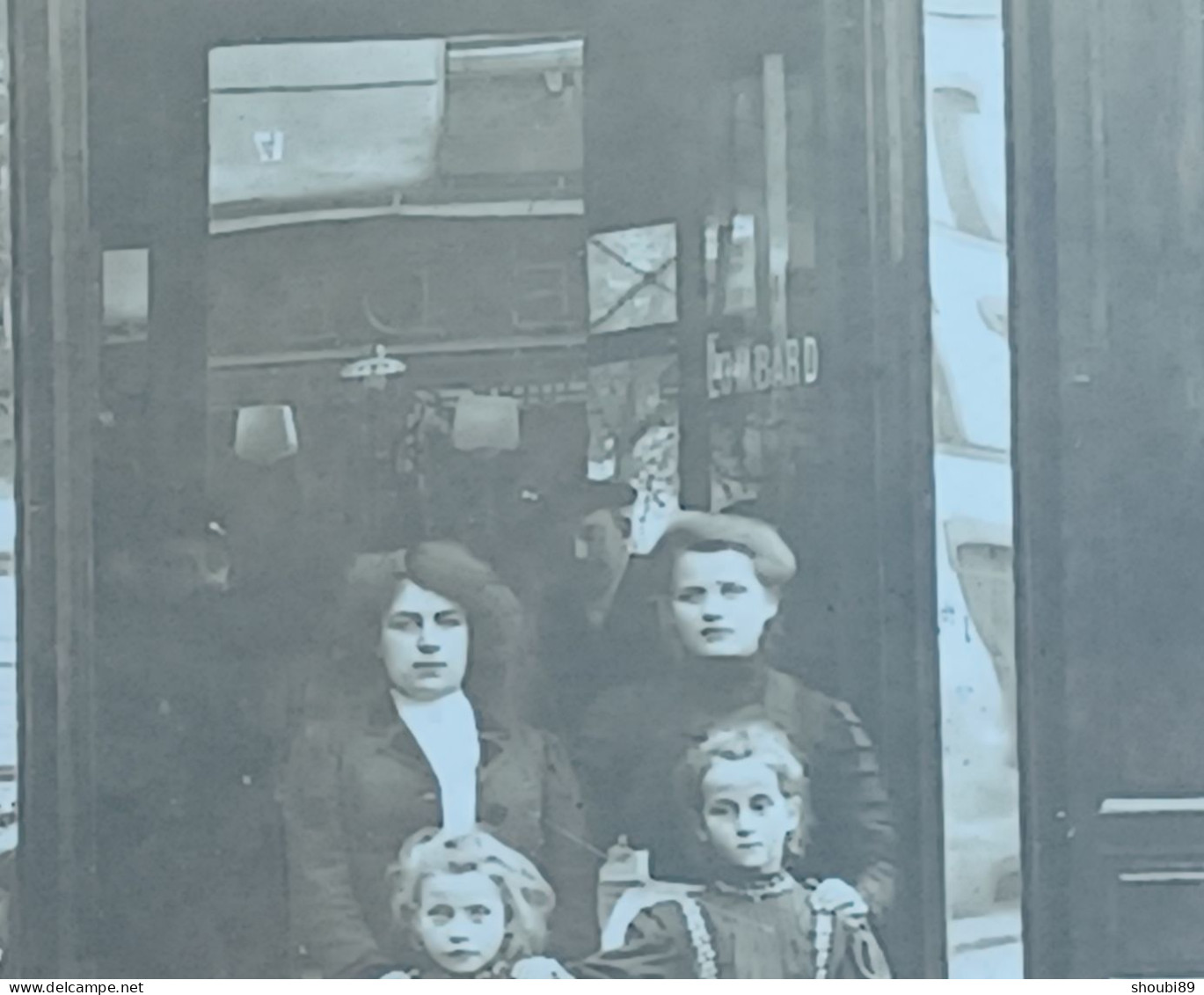 BOULANGERIE LOMBARD MAGASIN DEVANTURE CARTE PHOTO - Fotos