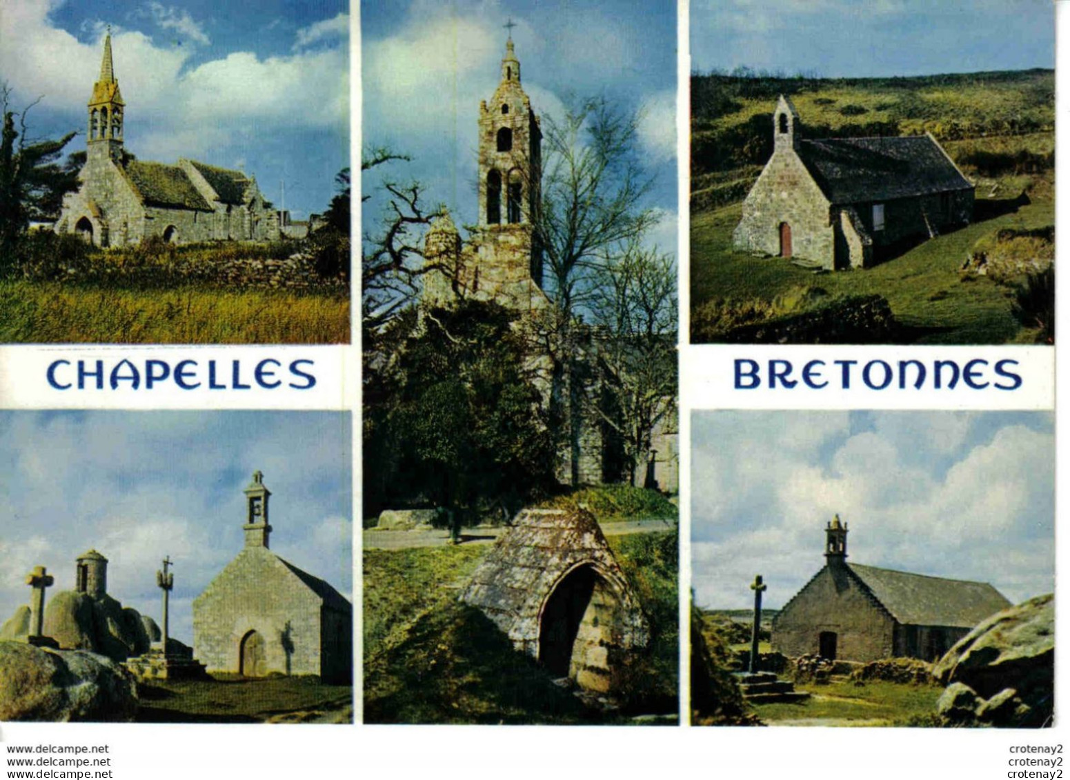 Chapelles Bretonnes Madeleine Trois Fontaines St Méen Pol Et Ste Marguerite En 1983 - Bretagne