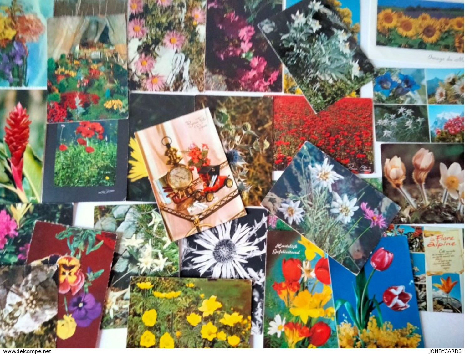 Dèstockage - Flowers,Blumen,Flores Lot Of 100+++ Postcards.#51L - Flowers