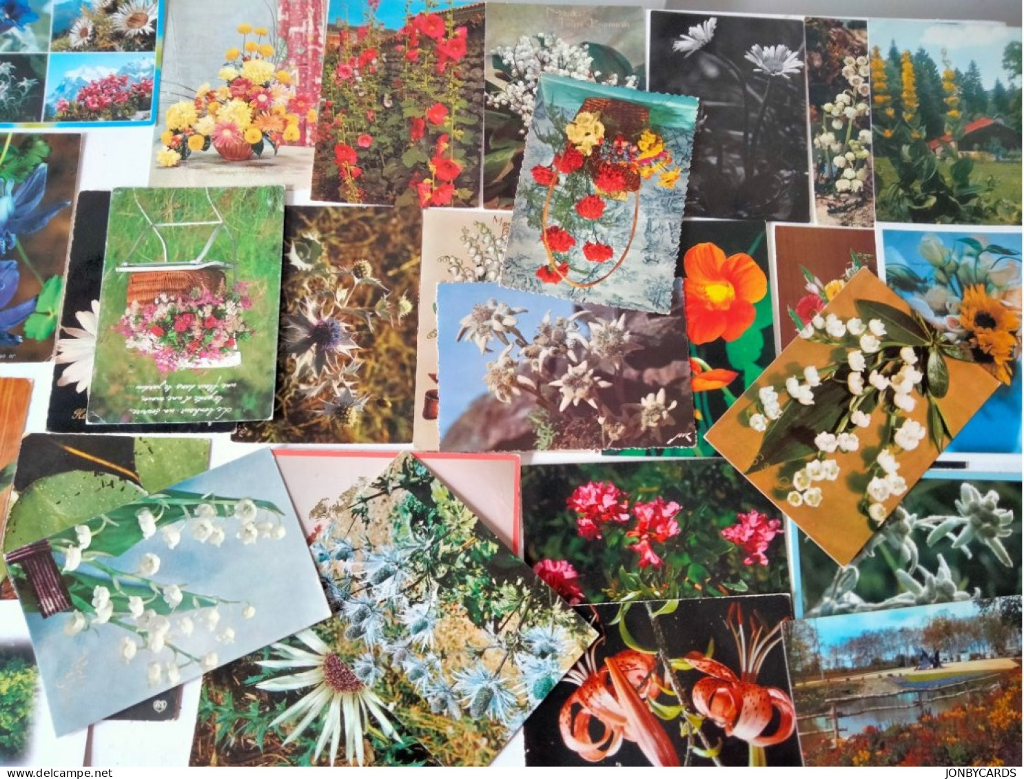 Dèstockage - Flowers,Blumen,Flores Lot Of 100+++ Postcards.#51L - Flowers