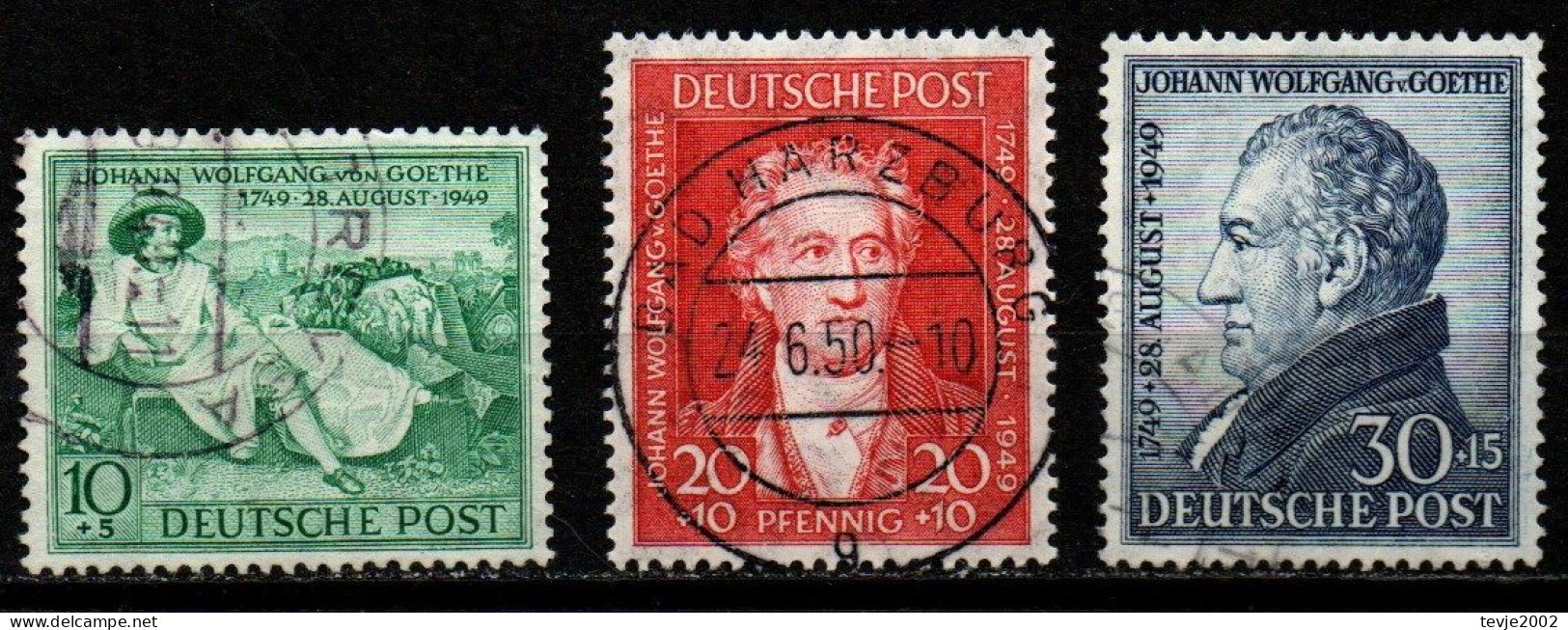 All. Besetzung Bizone - Mi.Nr. 108 - 110 - Gestempelt Used - Afgestempeld