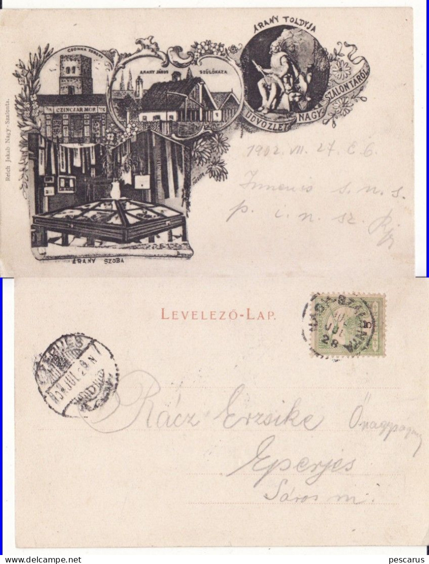 Romania ,Rumanien,Roumanie -Salonta (Oradea,Nagyvarad) - Litho, Colaj - Rumänien