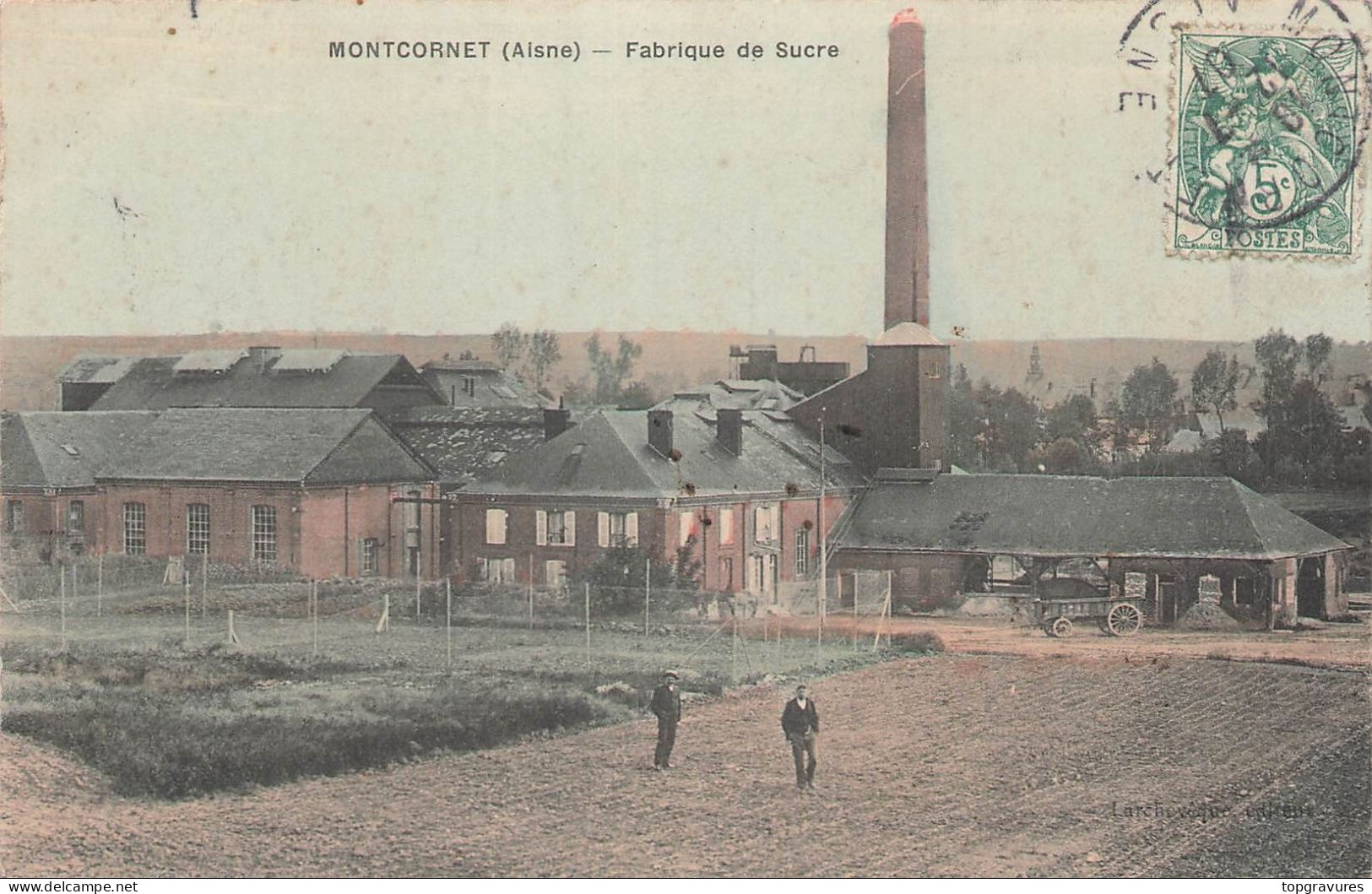 02 MONTCORNET - Fabrique De Sucre - Andere & Zonder Classificatie