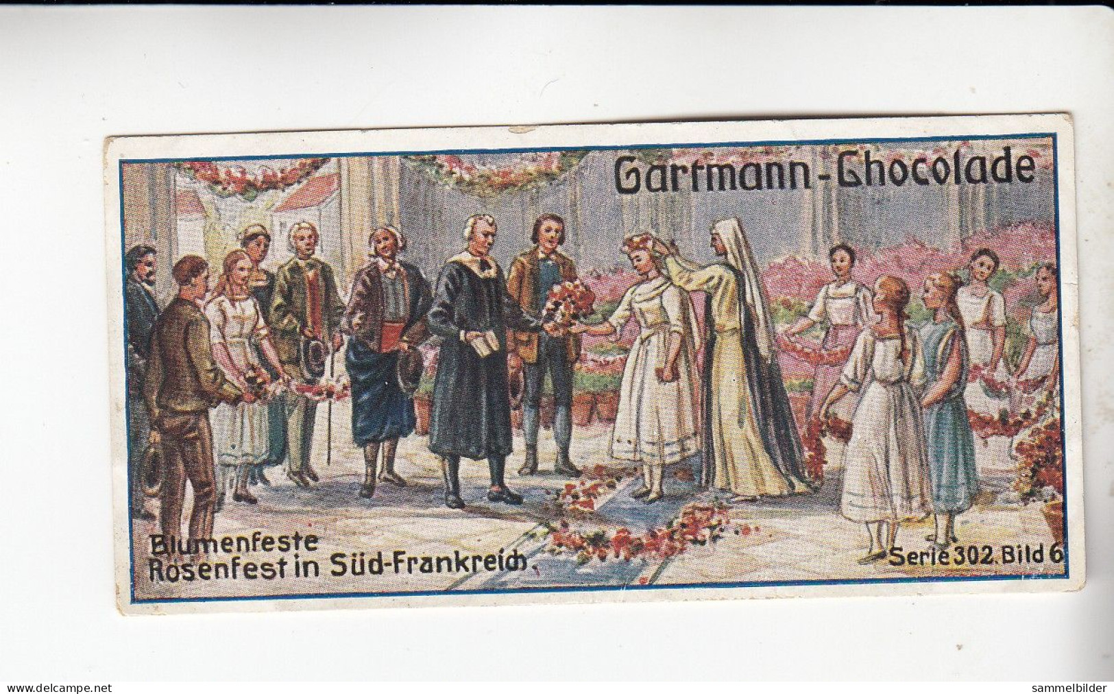 Gartmann Blumenfeste Rosenfest In Südfrankreich      Serie 302 #6 Von 1909 - Sonstige & Ohne Zuordnung