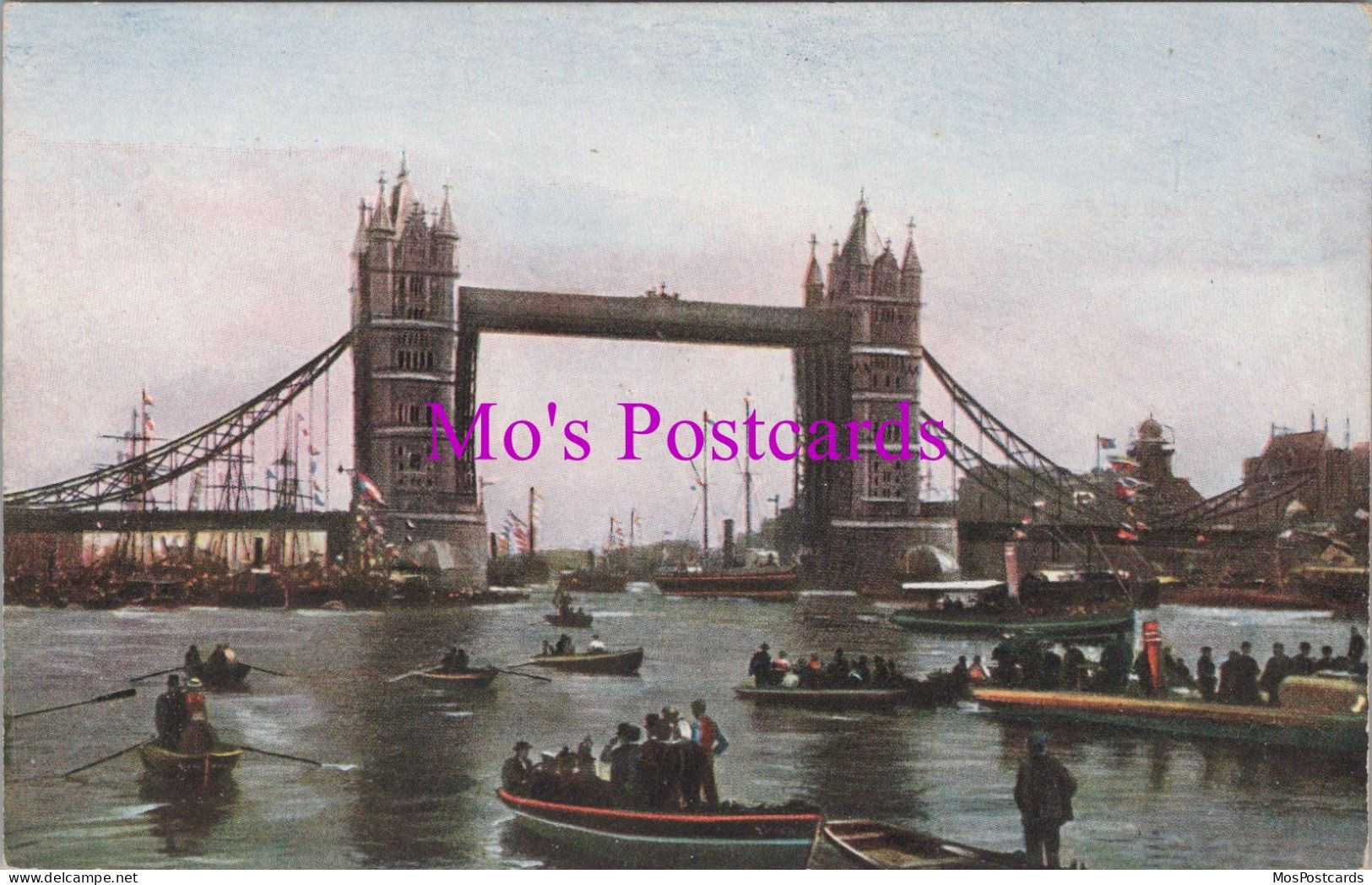 London Postcard - Boats At Tower Bridge  DZ240 - Other & Unclassified