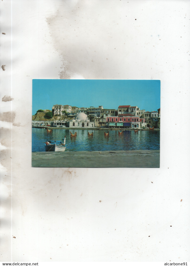 CRETE - CANEA - A Picturesque View At The Old Harbour - Griekenland