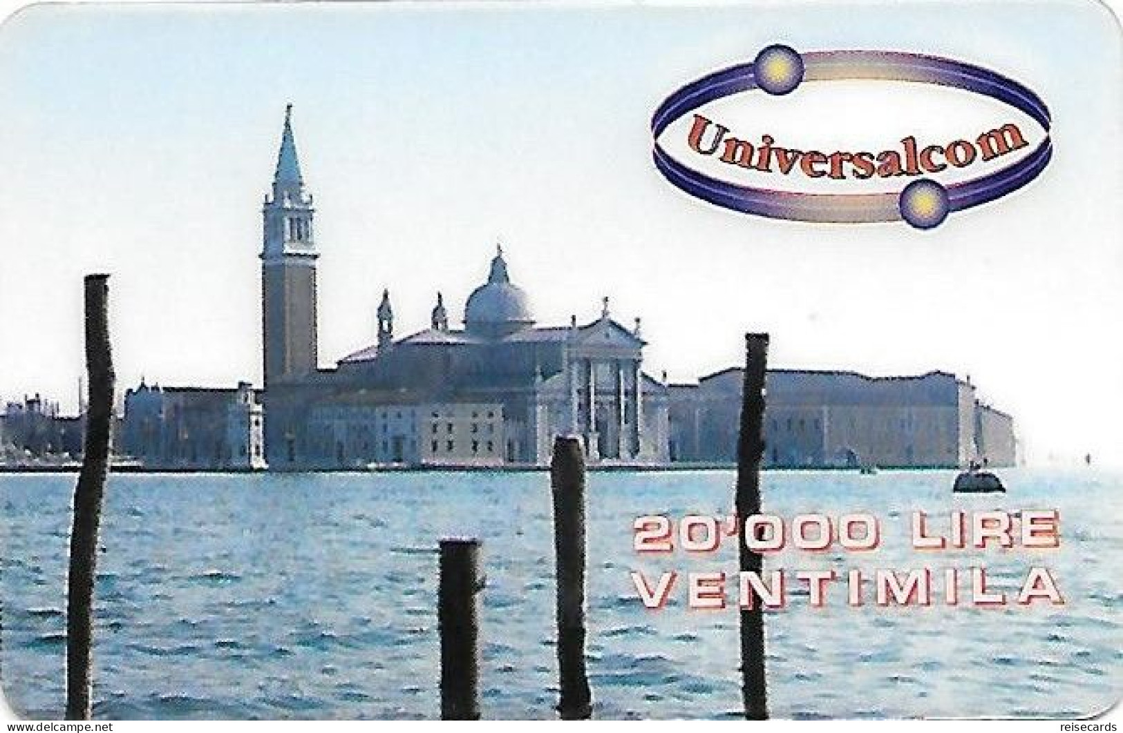 Italy: Prepaid Universalcom - Venezia, San Giorgio Macciore - [2] Handy-, Prepaid- Und Aufladkarten