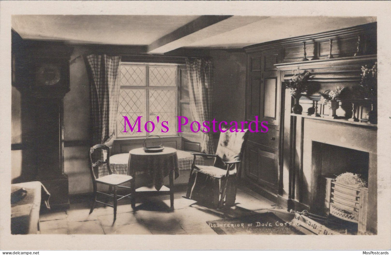 Cumbria Postcard - Interior Of Dove Cottage, Grasmere  DZ241 - Grasmere