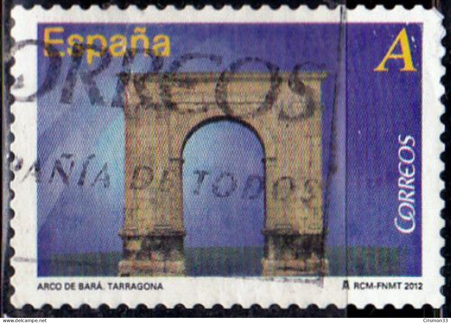 2012 - ESPAÑA - ARCO DE BARA - TARRAGONA - EDIFIL 4688 - Used Stamps