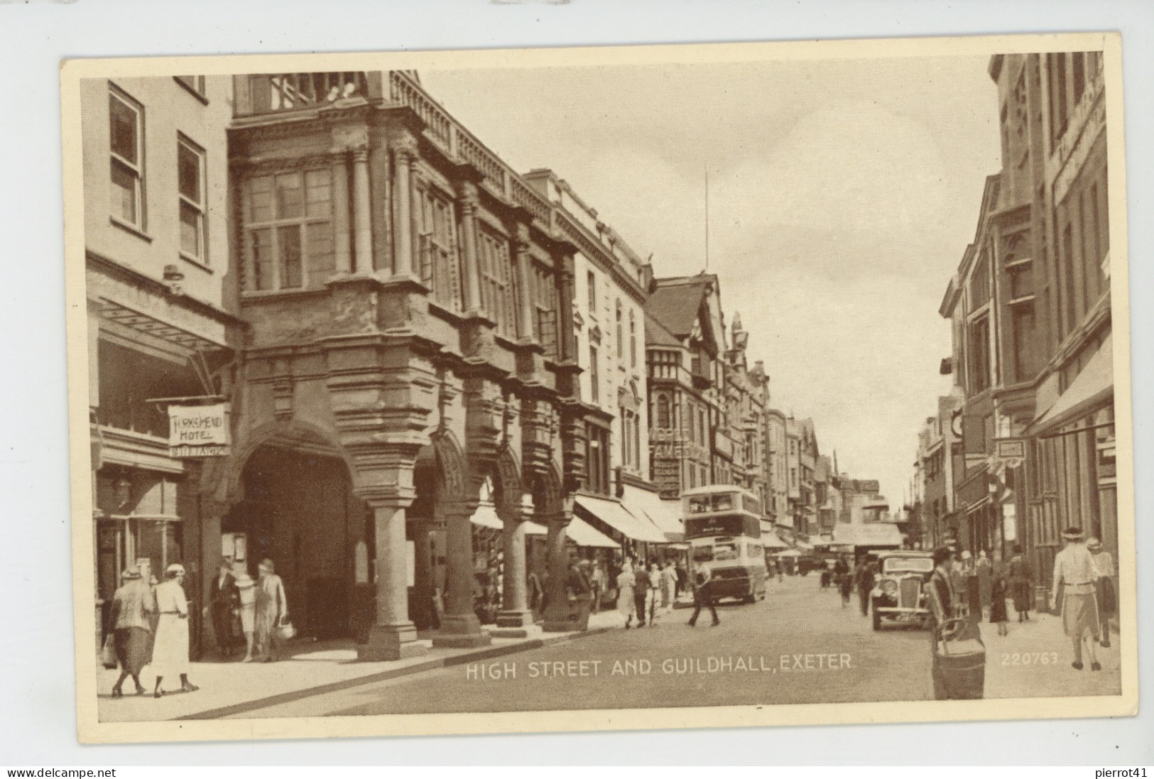 ROYAUME UNI - ENGLAND - DEVON - EXETER - High Street And Guildhall - Exeter