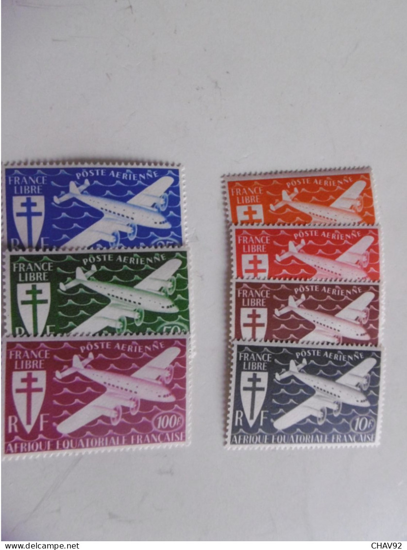 A E  F       PA22/28  * *    SERIE DE LONDRES - Unused Stamps