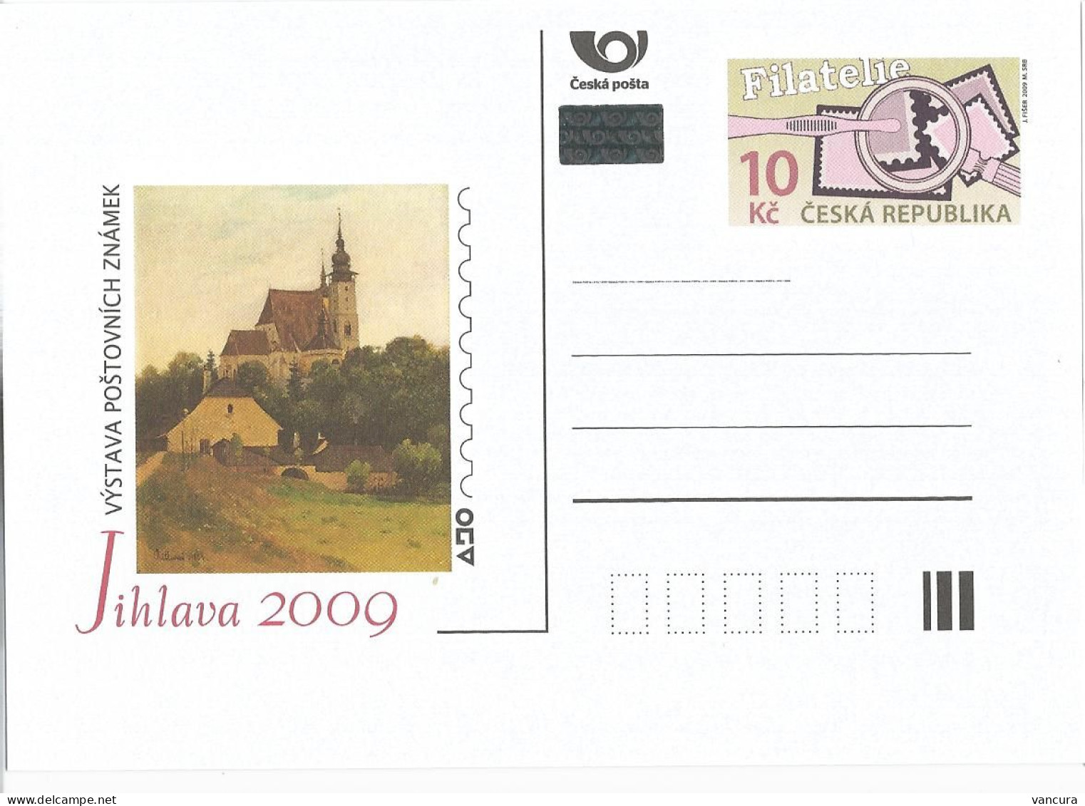 CDV 124 Jihlava Iglau Stamp Exhibition  2009 - Philatelic Exhibitions