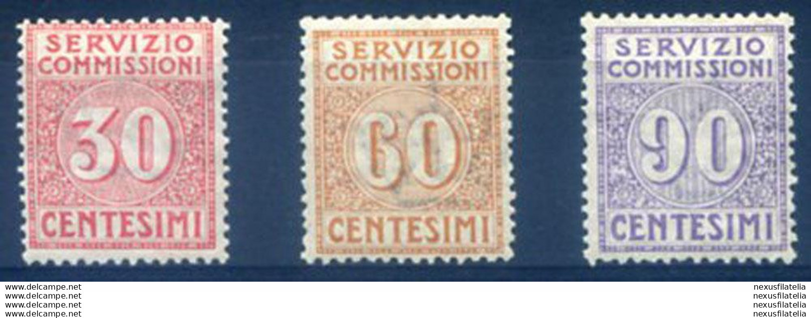 Servizio Commissioni 1913. - Andere & Zonder Classificatie