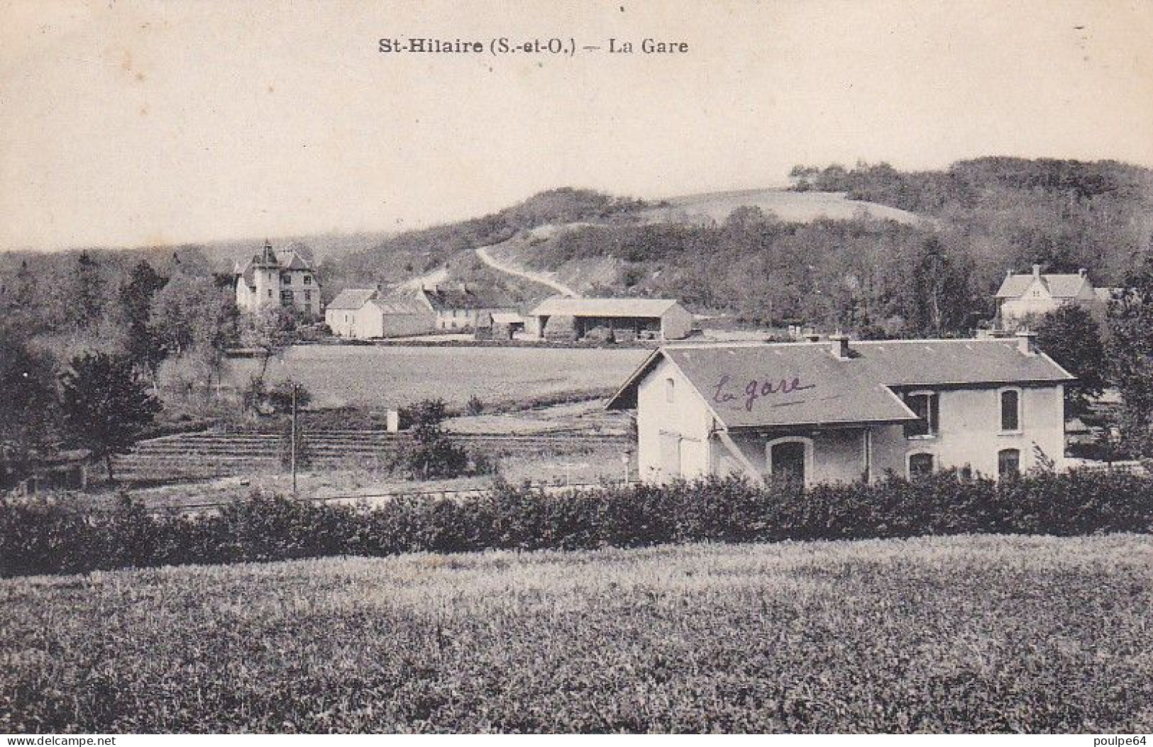 Saint-Hilaire - La Gare : Vue Extérieure - Andere & Zonder Classificatie